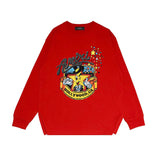 Amiri long sleeve shirts cartoon starfish printing