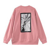 C.e sweatshirt early spring c.e abstract cartoon patch pullover round neck sweatshirt one piece wholesale