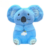 Plush Toys Glow Music Plush Toys Otter Koala Bear Doll Kapibara Breathing Bear Doll