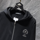 Chh Chrome Hearts Hoodie Casual Hooded Sweater Zip Jacket