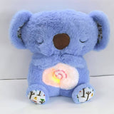 Plush Toys Glow Music Plush Toys Otter Koala Bear Doll Kapibara Breathing Bear Doll