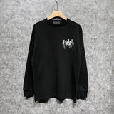 Amiri long sleeve shirts chain letter printing