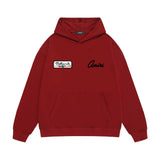 Amiri hoodie billiard sketch printing