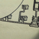 C.e sweatshirt gray green batik retroembroider men and women