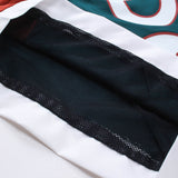 Rhude Shorts Color Matching Casual Sports Mesh Shorts