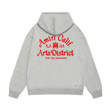 Amiri hoodie la limited art word printing