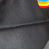Palm Angels sweatshirt & sweatpants Two-piece set Rainbow stripes Striped zip-up cardigan