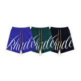 Rhude Shorts Jacquard Knitted Yarn Casual Shorts