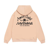 Amiri hoodie la limited art word printing