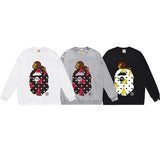 Bathing ape Crew neck sweatshirt