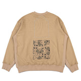 C.e. sweatshirt - autumn/winter c.e. geometric letter print crewneck pullover - wholesale single piece