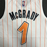 NBA Jerseys 75 Weekend Magic, White Orange 1, McGrady