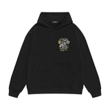 Amiri hoodie hollywood gold dragon printing