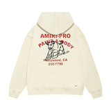 Amiri hoodie bull printing