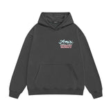 Amiri hoodie wine glass letterprinting