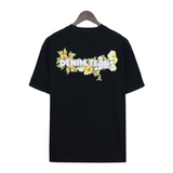 Denim Tears T Shirts Kapok Vintage Portrait Short Sleeve T-shirt