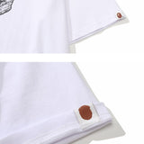 Bathing Ape T Shirt Summer, Ape Man Headphone Letter Print, Short Sleeve T-Shirt