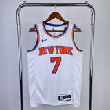 NBA Jerseys Season 23, Knicks, White No. 7, Anthony