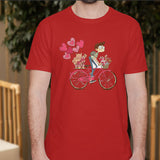 Valentine's Day T-Shirts Couple Love Print Sweet Style