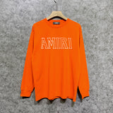 Amiri long sleeve shirts bevel letterprinting