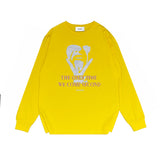 Amiri long sleeve shirts tongue printing