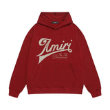 Amiri hoodie with distressed text printing