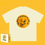 Drew T Shirts Smiley Printed T-shirt Cotton