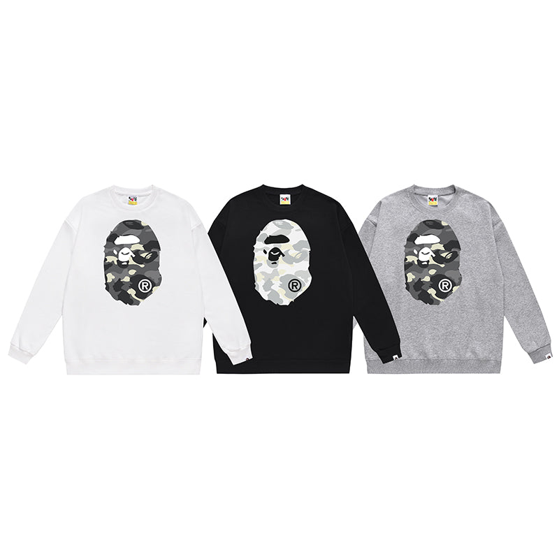 Bathing ape Crew neck sweatshirt