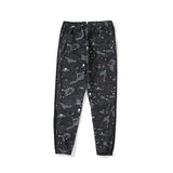 Bathing Ape Pants Camouflage Casual Pants Shark Star Sweatpants