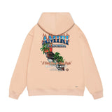 Amiri hoodie flame island print