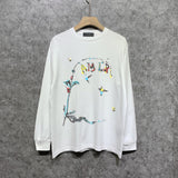 Amiri long sleeve shirts hummingbird printing