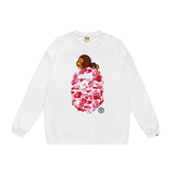 Bathing ape Crew neck sweatshirt
