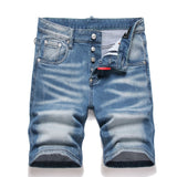 DSQ2 Short Jeans Slim-fit Stretch Denim Shorts
