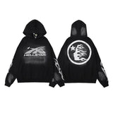 Hellstar Hoodie & Pants Vintage Washed Old Hooded Sweater Hoodie
