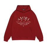 Amiri hoodie damaged little spider la&ca print