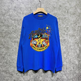 Amiri long sleeve shirts cartoon starfish printing