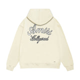 Amiri hoodie letter padded print