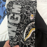 Bathing ape hoode bape empty mountain base shark bgm 3d digital