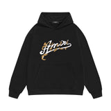 Amiri hoodie ye man letter print