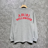 Amiri long sleeve shirts hollywood pure letterprinting
