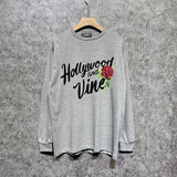 Amiri long sleeve shirts hollywood rose printing