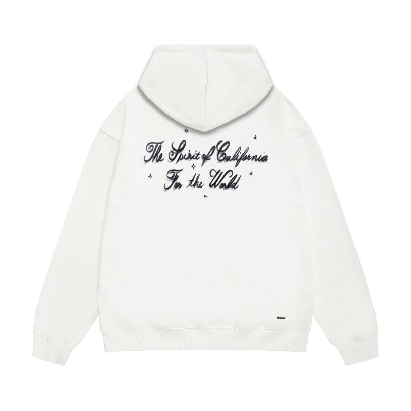 Amiri hoodie angel twins printing
