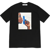 Men T-shirts 21SS Water Pistol Tee Water Gun Print Loose Short Sleeve Crew Neck T-Shirt