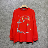 Amiri long sleeve shirts hummingbird printing