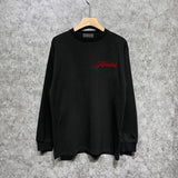 Amiri long sleeve shirts mottled pegasus printing