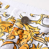 Mens Fashion Jeans Flame Print 584#