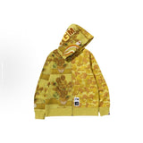 Bathing ape hoode bape van gogh joint wave sunflower