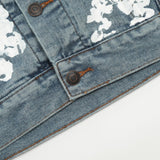 Denim Tears jacket denim jacket men and women, old denim jacket