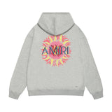 Amiri hoodie colorful sun print