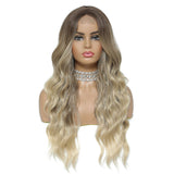 Women's Wigs Long Curly Hair Fiber Headgear Wigs